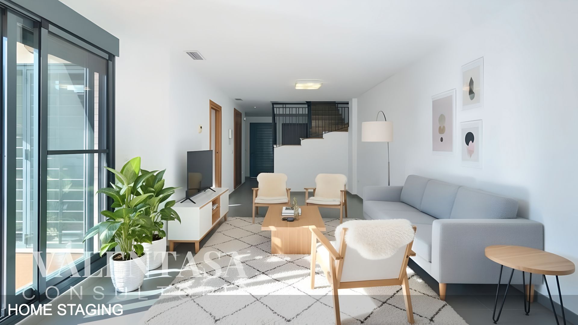 Living room of Single-family semi-detached for sale in Chiva  with Air Conditioner, Heating and Private garden