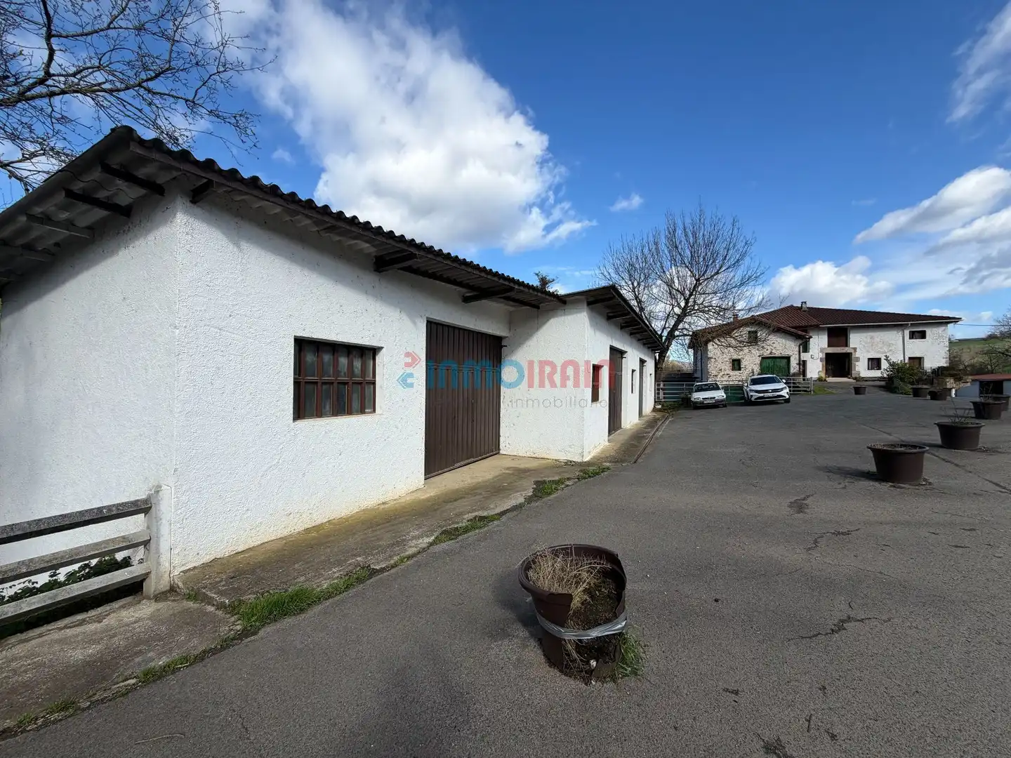 Vista exterior de Casa o chalet en venta en Olaberria con Calefacción, Jardín privado y Terraza