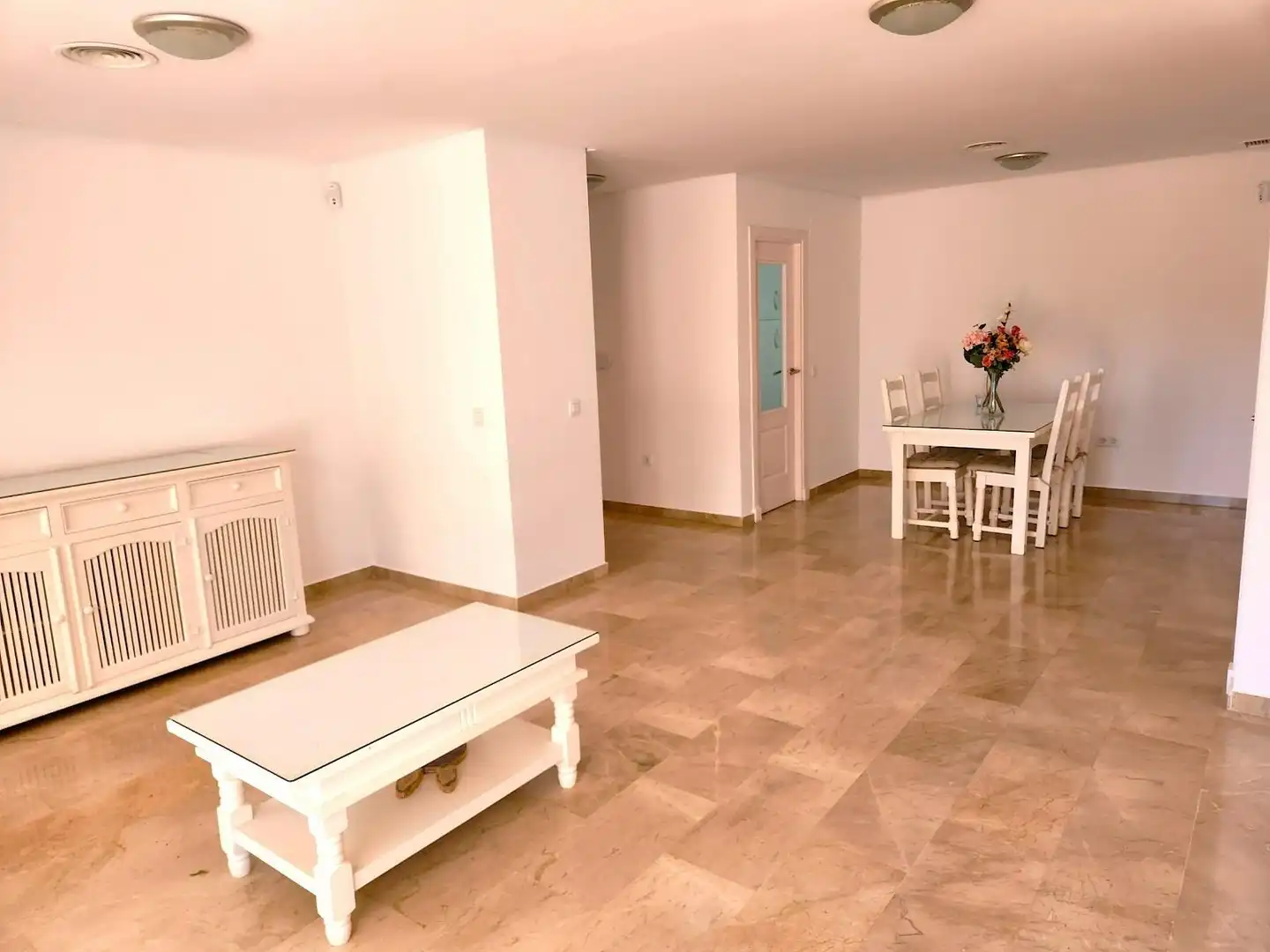 Living room of Flat for sale in Benalmádena  with Air Conditioner, Heating and Private garden