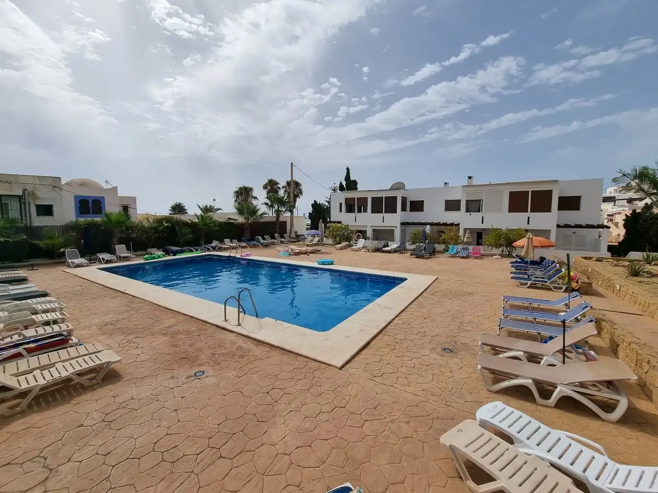 Swimming pool of Apartments for sale in Mojácar  with Air Conditioner, Swimming Pool and Furnished