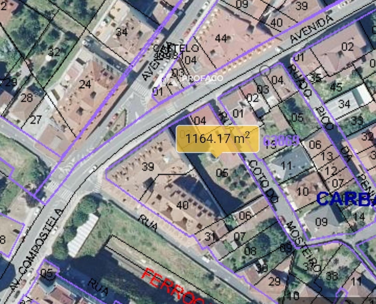Land for sale in O Carballiño  