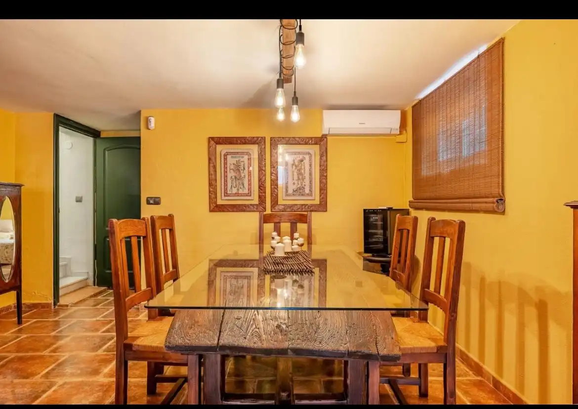 Dining room of Houses for rent in Monachil  with Air Conditioner, Heating and Private garden
