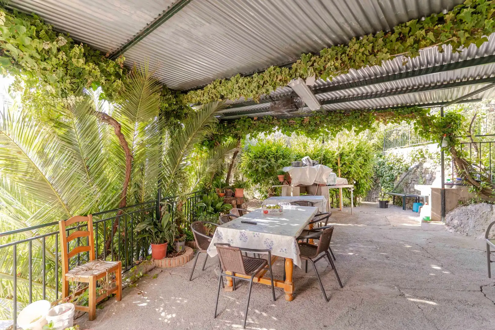 Terraza de Casa o chalet en venta en Güéjar Sierra con Jardín privado, Trastero y Piscina