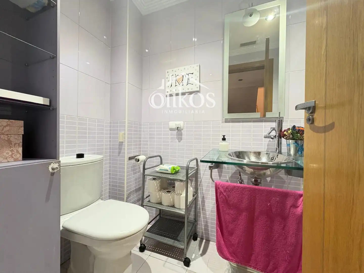 Baño de Casa adosada en venta en Salamanca con Calefacción y Balcón