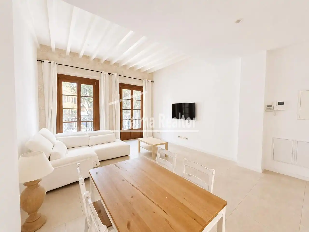 Vista exterior de Loft de alquiler en  Palma de Mallorca con Aire acondicionado, Parquet y Amueblado