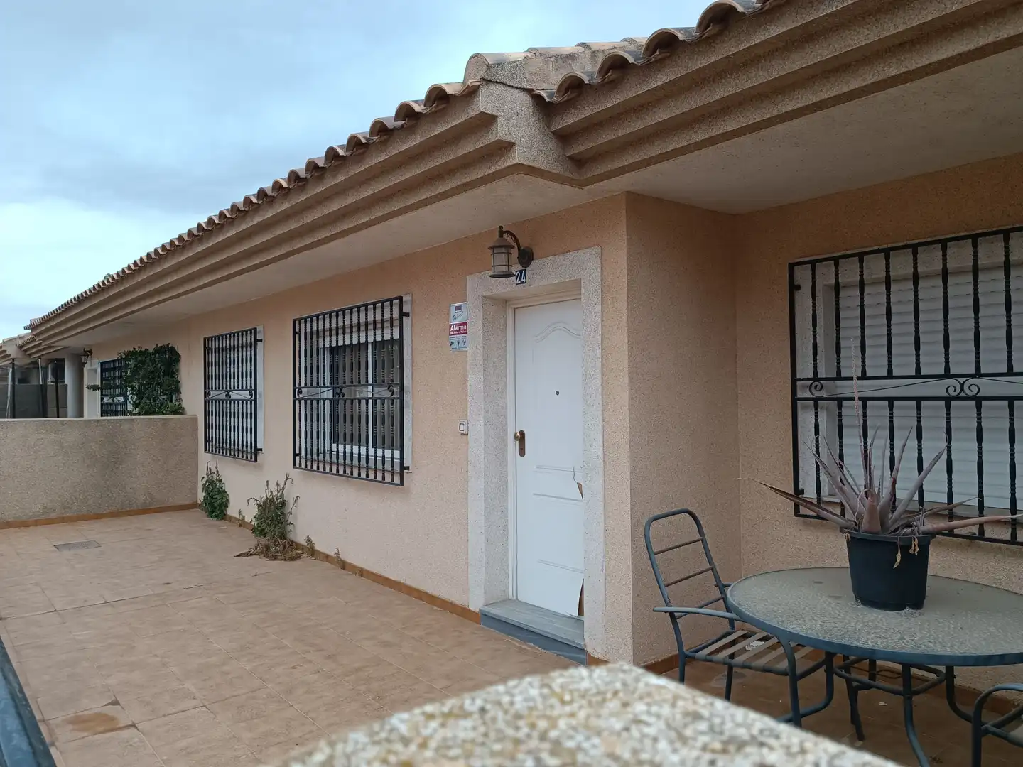 Vista exterior de Casa adosada en venta en Cartagena con Aire acondicionado, Terraza y Trastero