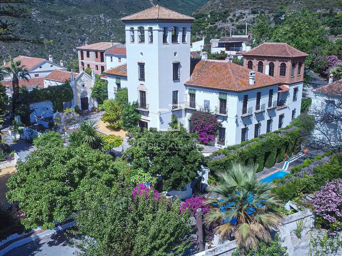 Vista exterior de Finca rústica en venta en Otívar con Aire acondicionado, Jardín privado y Terraza