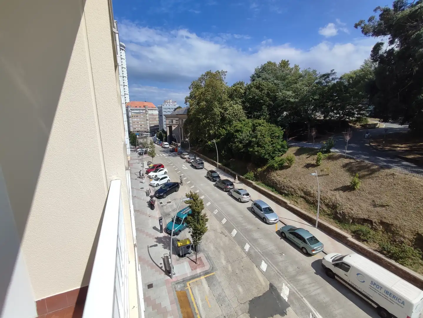 Vista exterior de Piso en venta en A Coruña Capital  con Parquet, Terraza y Horno