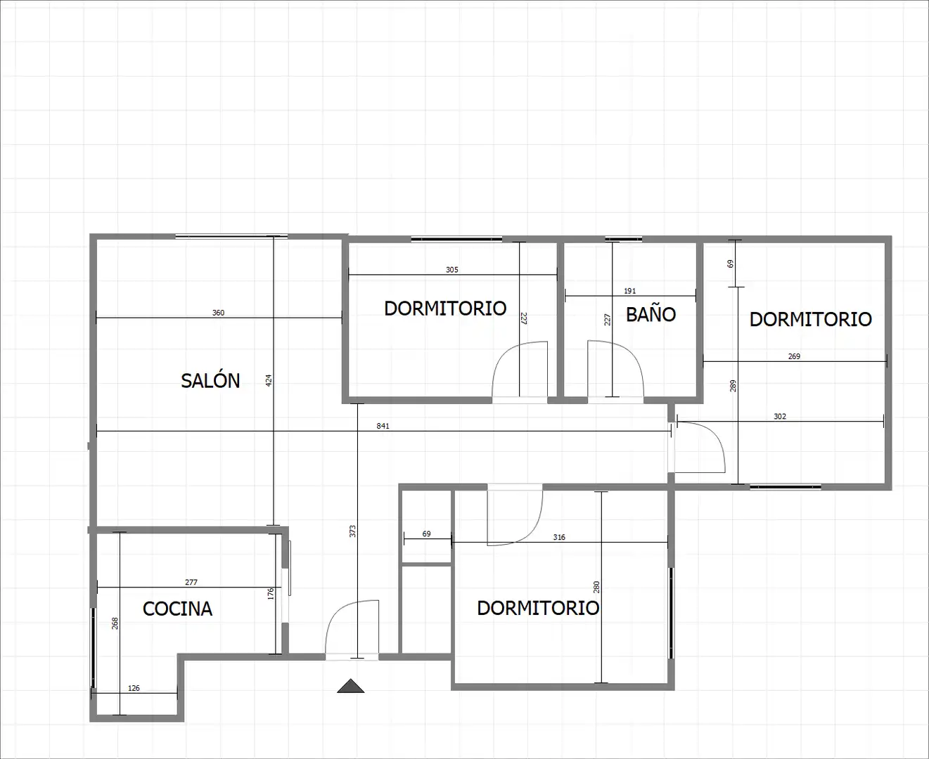 Flat for sale in Usera