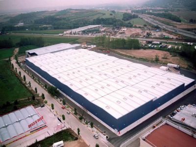 Exterior view of Industrial buildings to rent in La Roca del Vallès  with Alarm