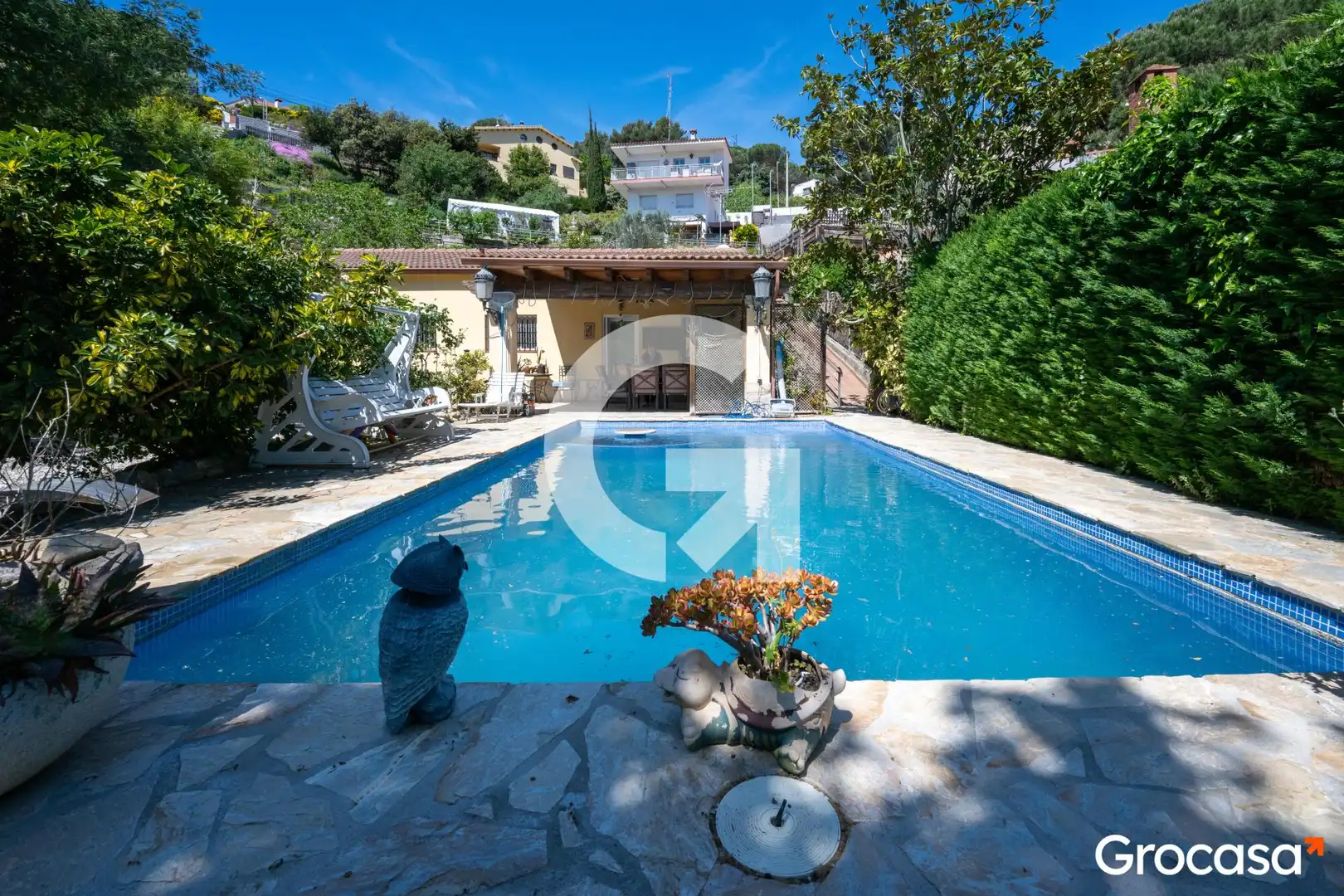 Piscina de Casa o chalet en venta en Argentona con Aire acondicionado, Calefacción y Jardín privado