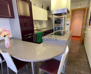 Kitchen of Flat for sale in Ourense Capital   with Air Conditioner, Heating and Terrace