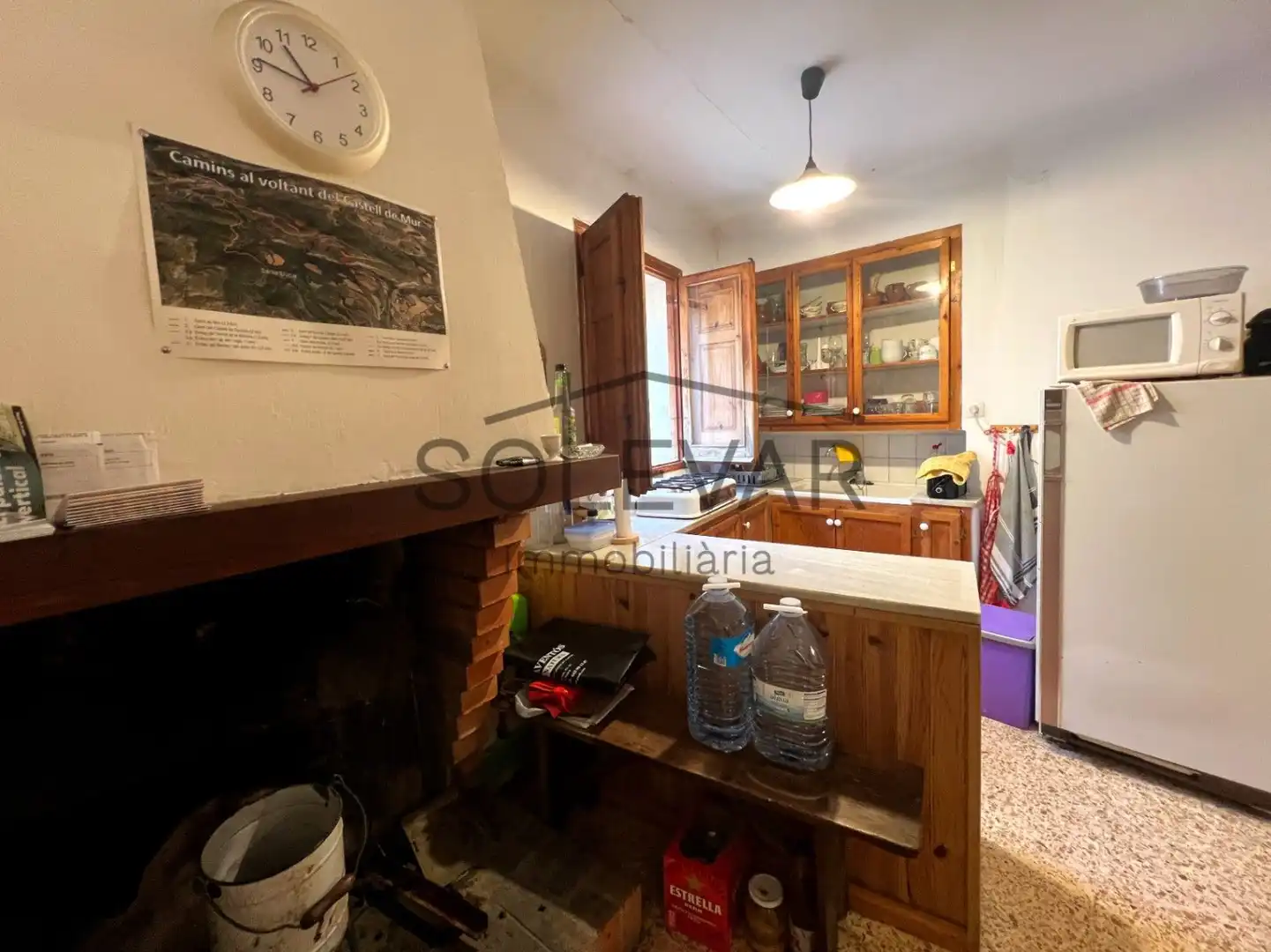 Cuina de Casa o xalet en venda en Castell de Mur amb Terrassa i Traster