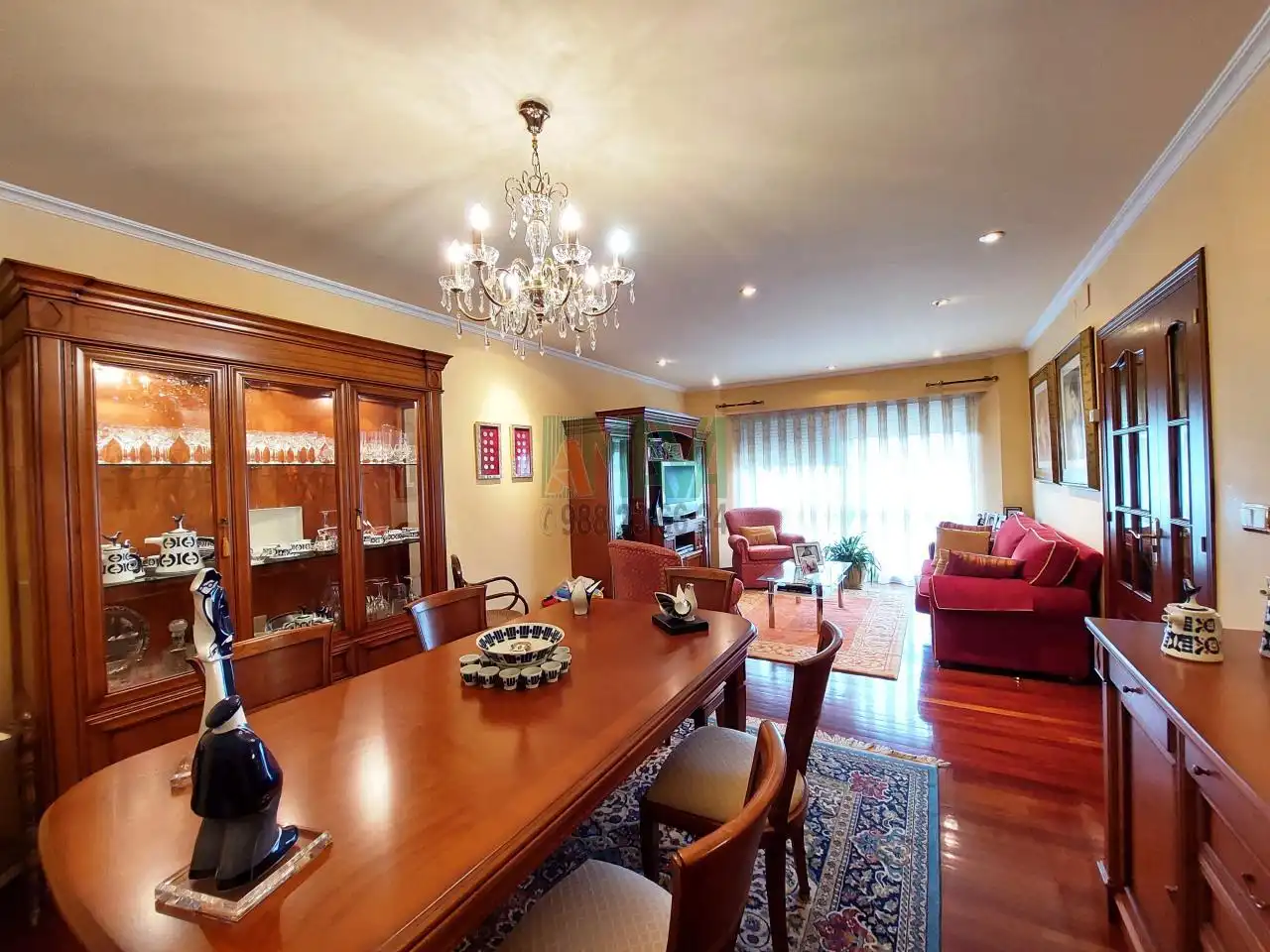 Comedor de Casa adosada en venta en Ourense Capital  con Calefacción