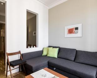 Sala d'estar de Apartament de lloguer en  Barcelona Capital amb Aire condicionat