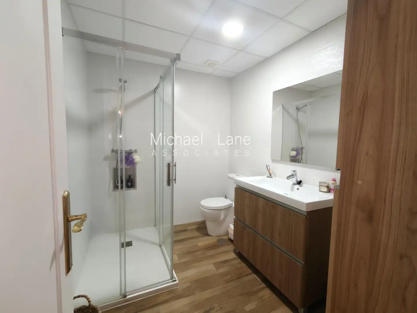 Bathroom of Flat for sale in Manilva  with Air Conditioner, Terrace and Storage room
