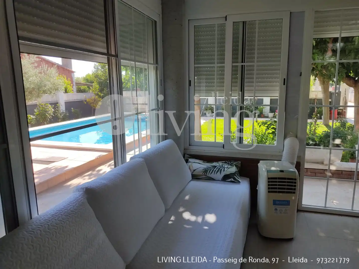 Living room of Houses for sale in Bell-lloc d'Urgell  with Heating, Private garden and Terrace
