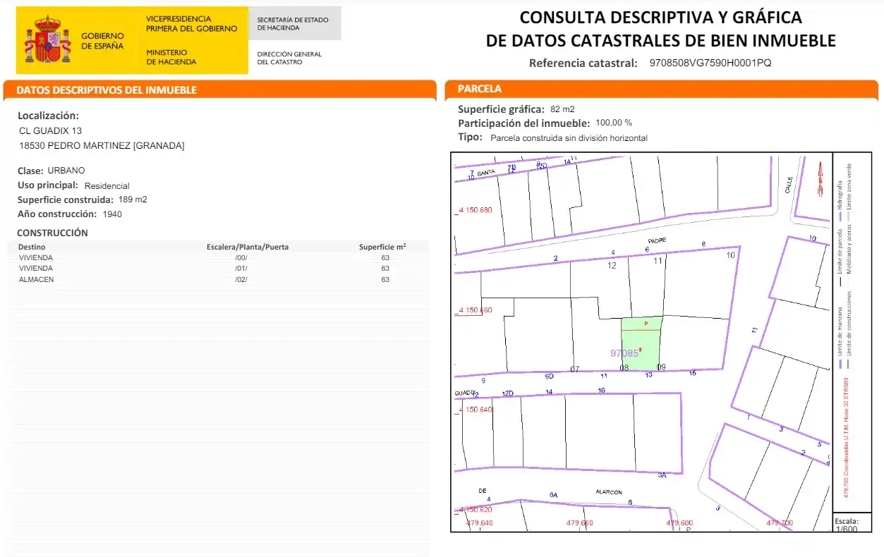 Houses for sale in Guadix, Pedro Martínez