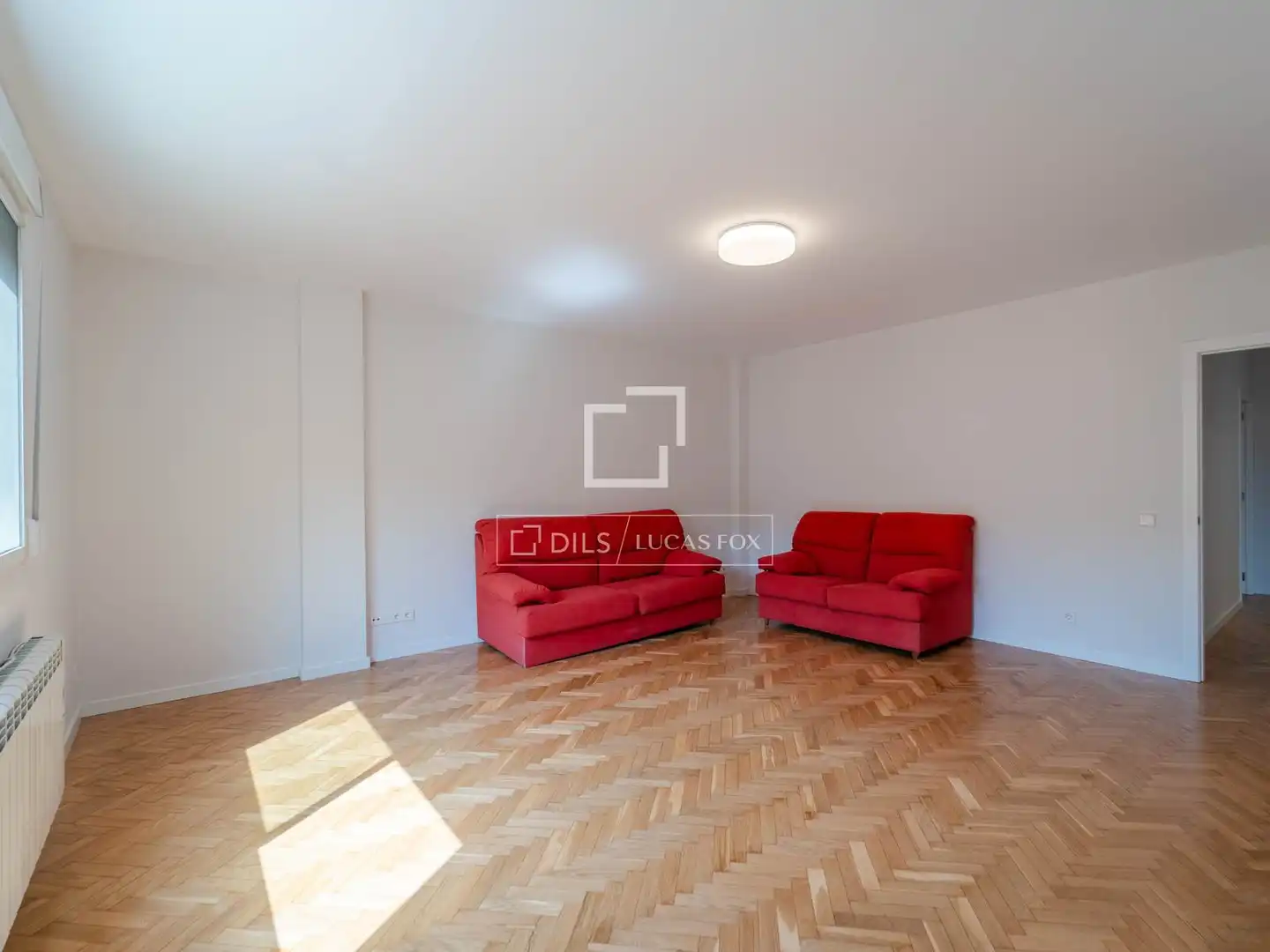 Sala d'estar de Pis de lloguer en Valencia amb Aire condicionat, Parquet i Terrassa