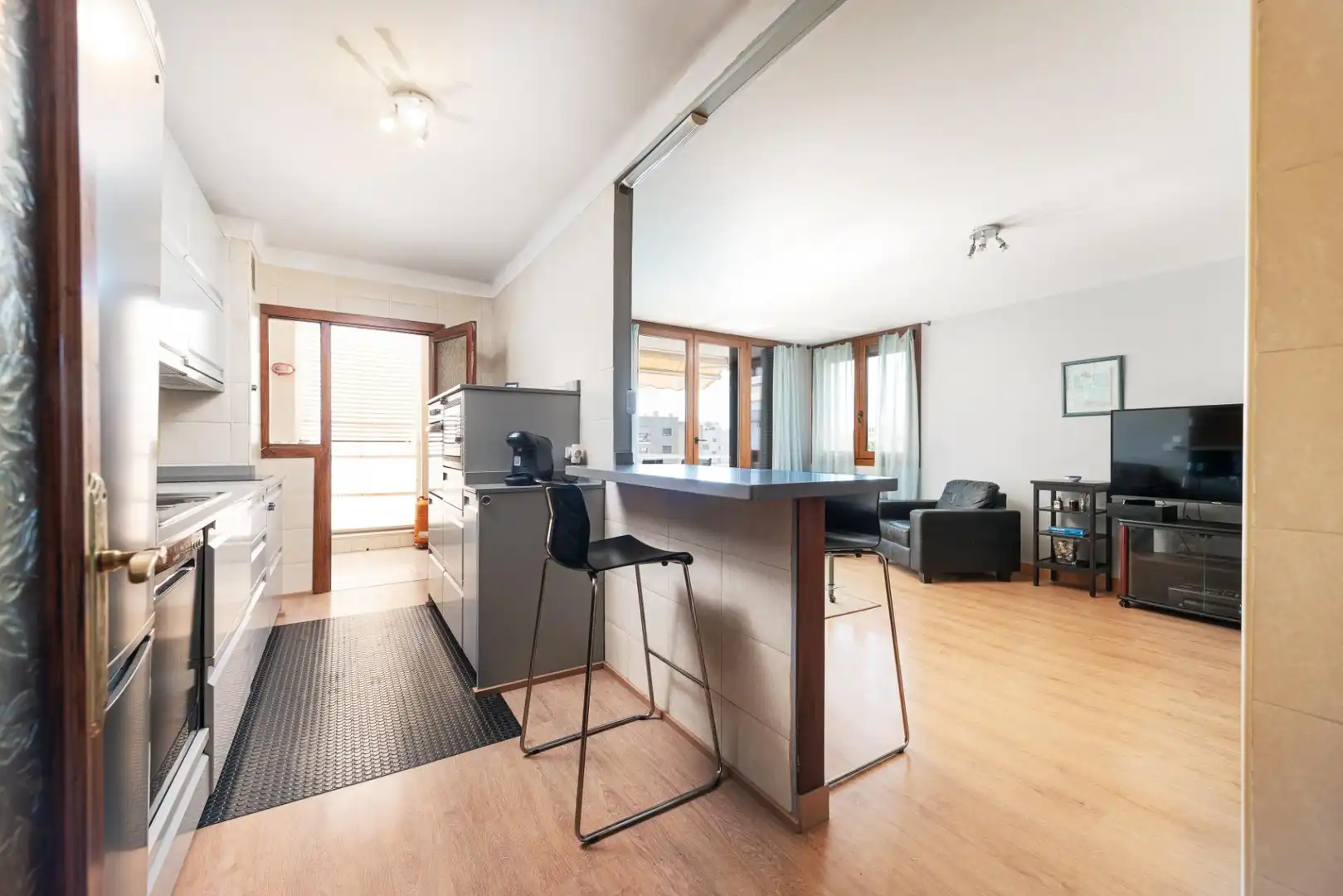 Kitchen of Flat for sale in Alcúdia  with Air Conditioner, Heating and Furnished