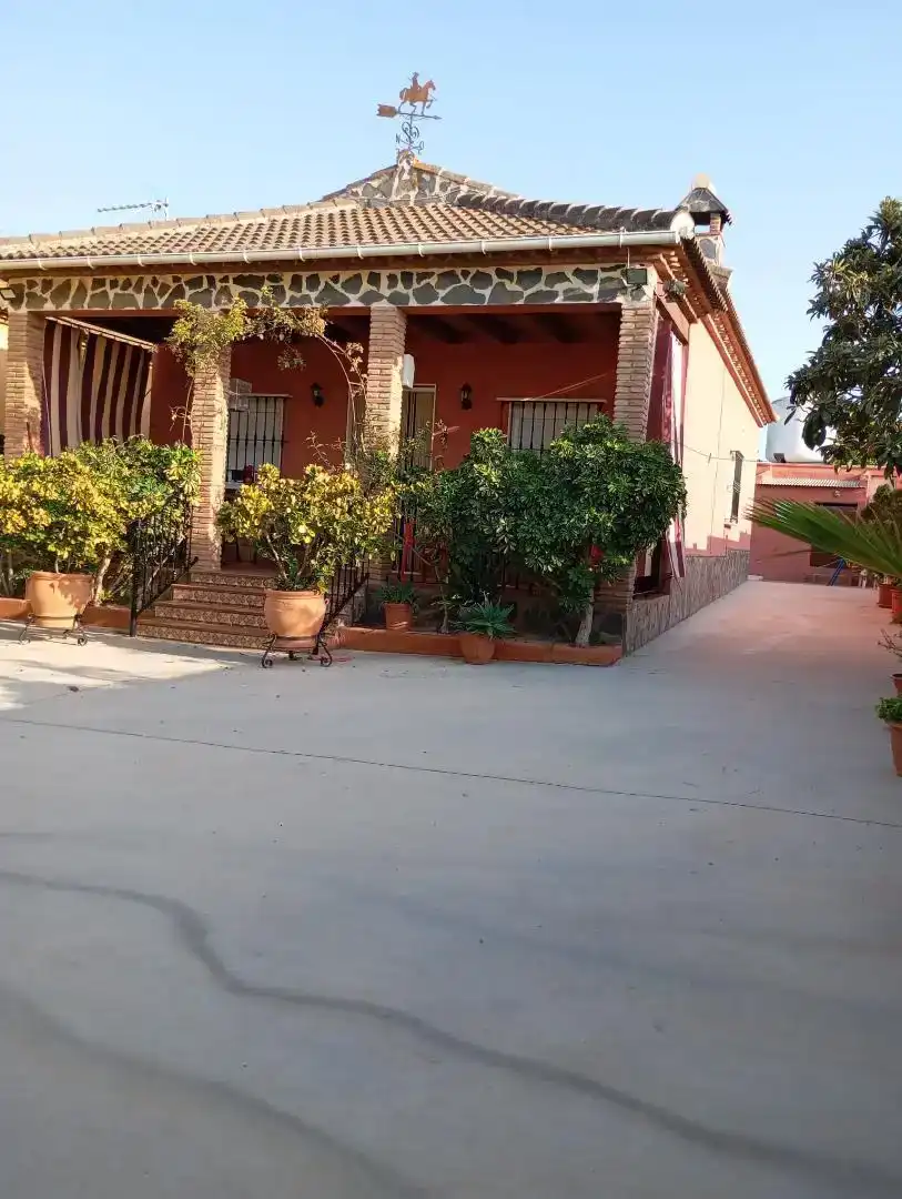 Vista exterior de Casa o chalet en venta en Casariche con Aire acondicionado