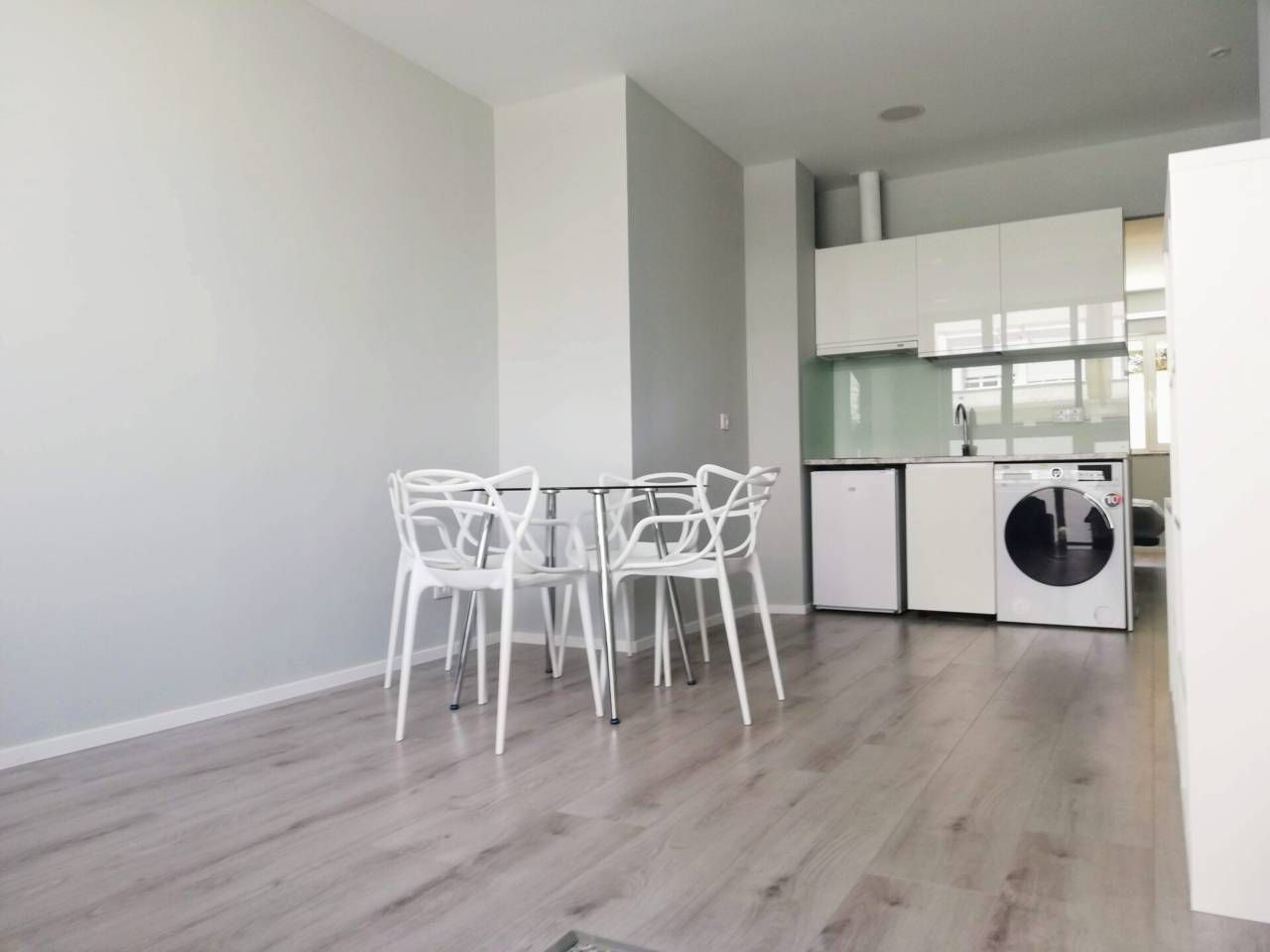 Kitchen of Apartment for sale in Burgos Capital  with Heating, Parquet flooring and Furnished