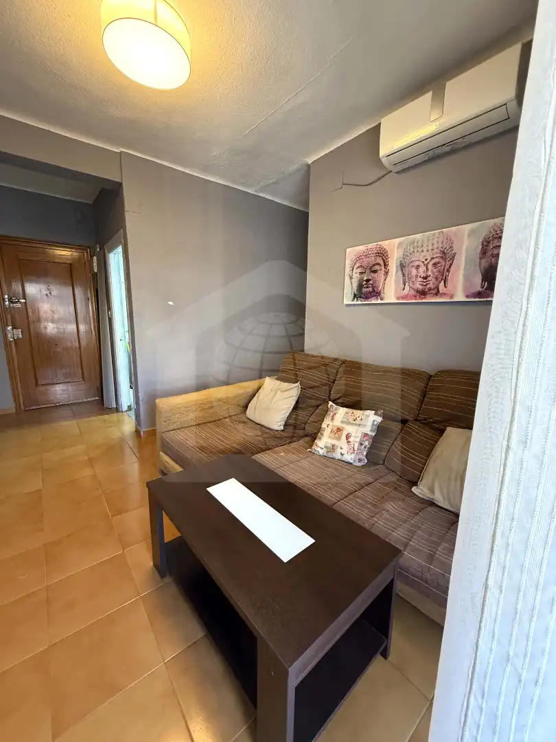 Sala de estar de Piso en venta en Málaga con Aire acondicionado, Terraza y Amueblado
