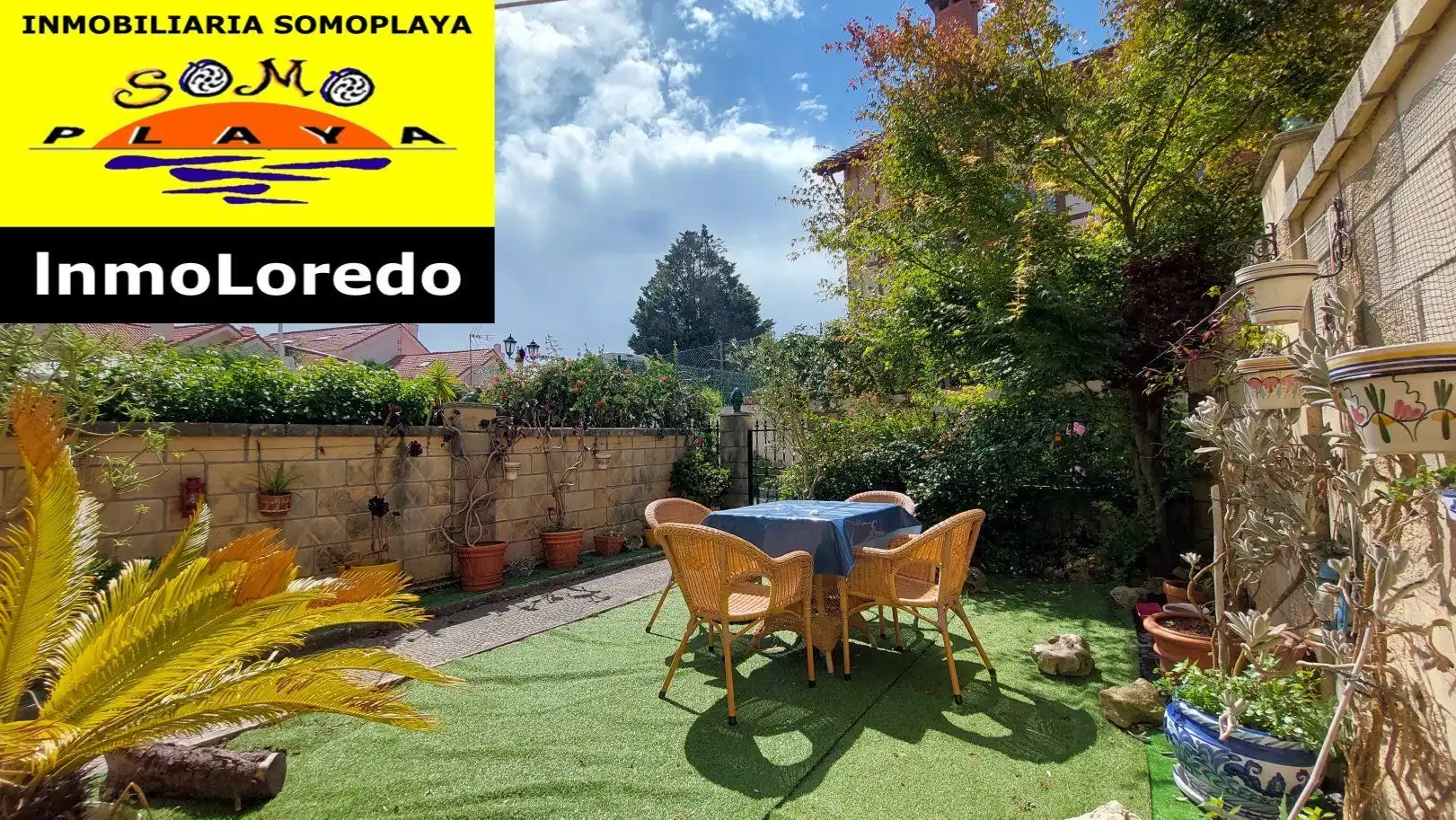 Terrassa de Casa o xalet en venda en Ribamontán al Mar amb Calefacció i Jardí privat