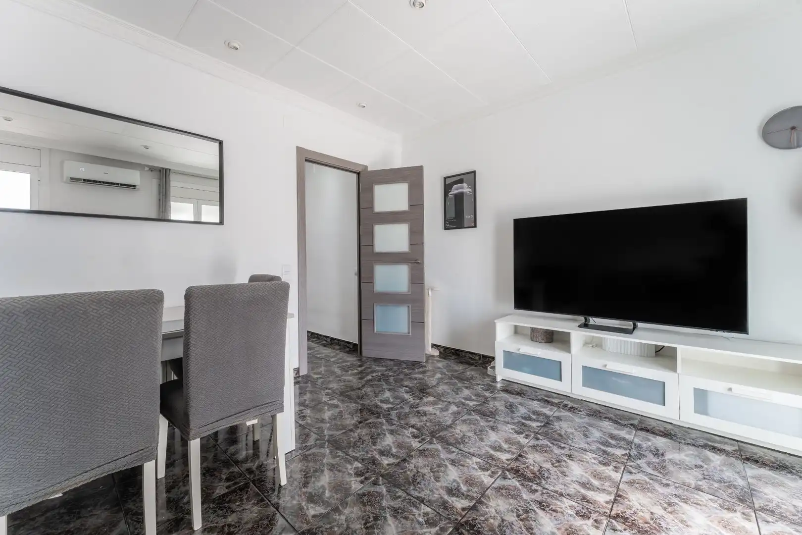 Sala d'estar de Pis en venda en Mollet del Vallès amb Aire condicionat, Calefacció i Balcó