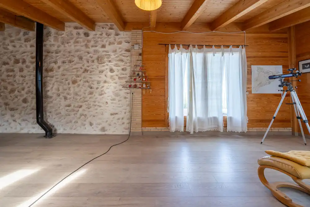 Finca rústica en venta en Aldover con Jardín privado, Terraza y Amueblado