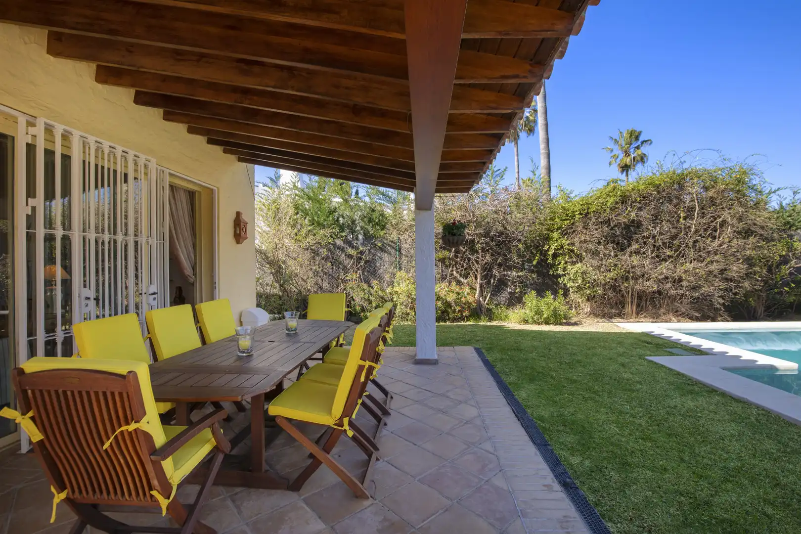 Garden of Houses for sale in Benahavís  with Air Conditioner, Heating and Private garden