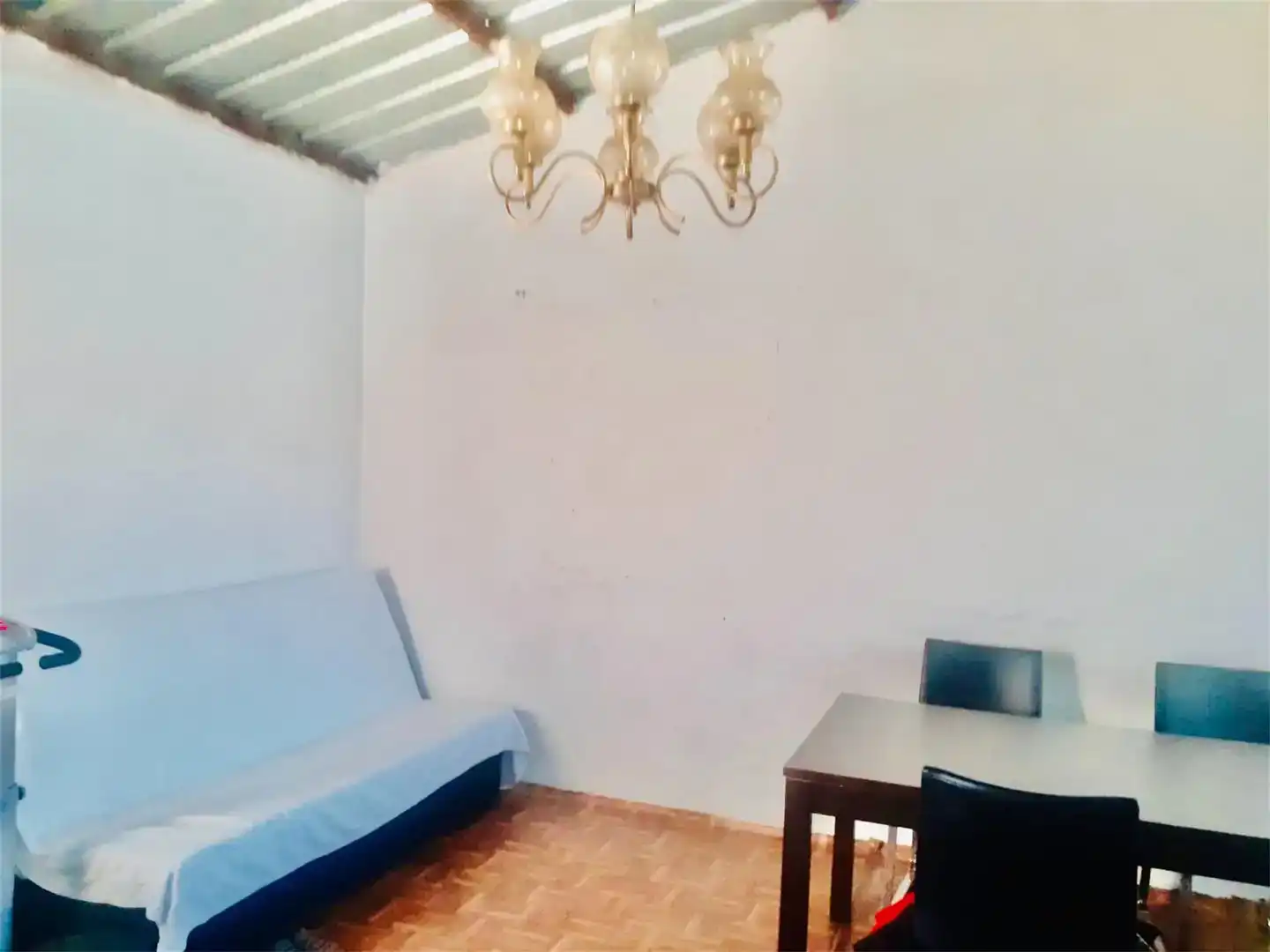 Sala de estar de Casa o chalet en venta en Muñico con Jardín privado, Amueblado y Lavadora