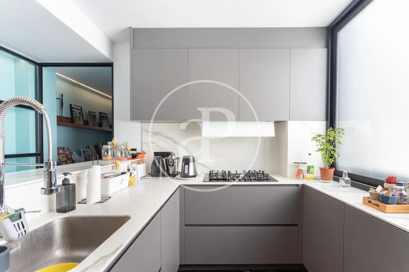 Cocina de Piso en venta en Barcelona con Aire acondicionado, Calefacción y Terraza