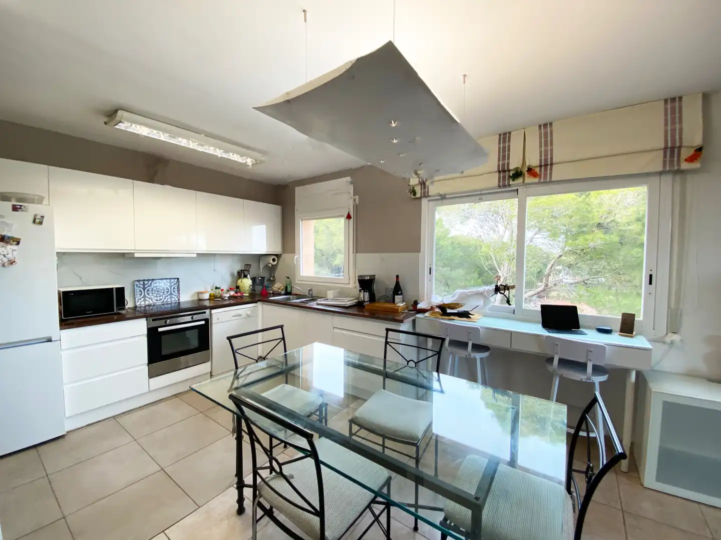 Küche von Maisonette zum Verkauf in Pals mit Heizung, Terrasse und Ofen
