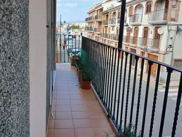 Terrasse von Wohnung zum Verkauf in Rafelbuñol / Rafelbunyol mit Klimaanlage, Terrasse und Abstellraum