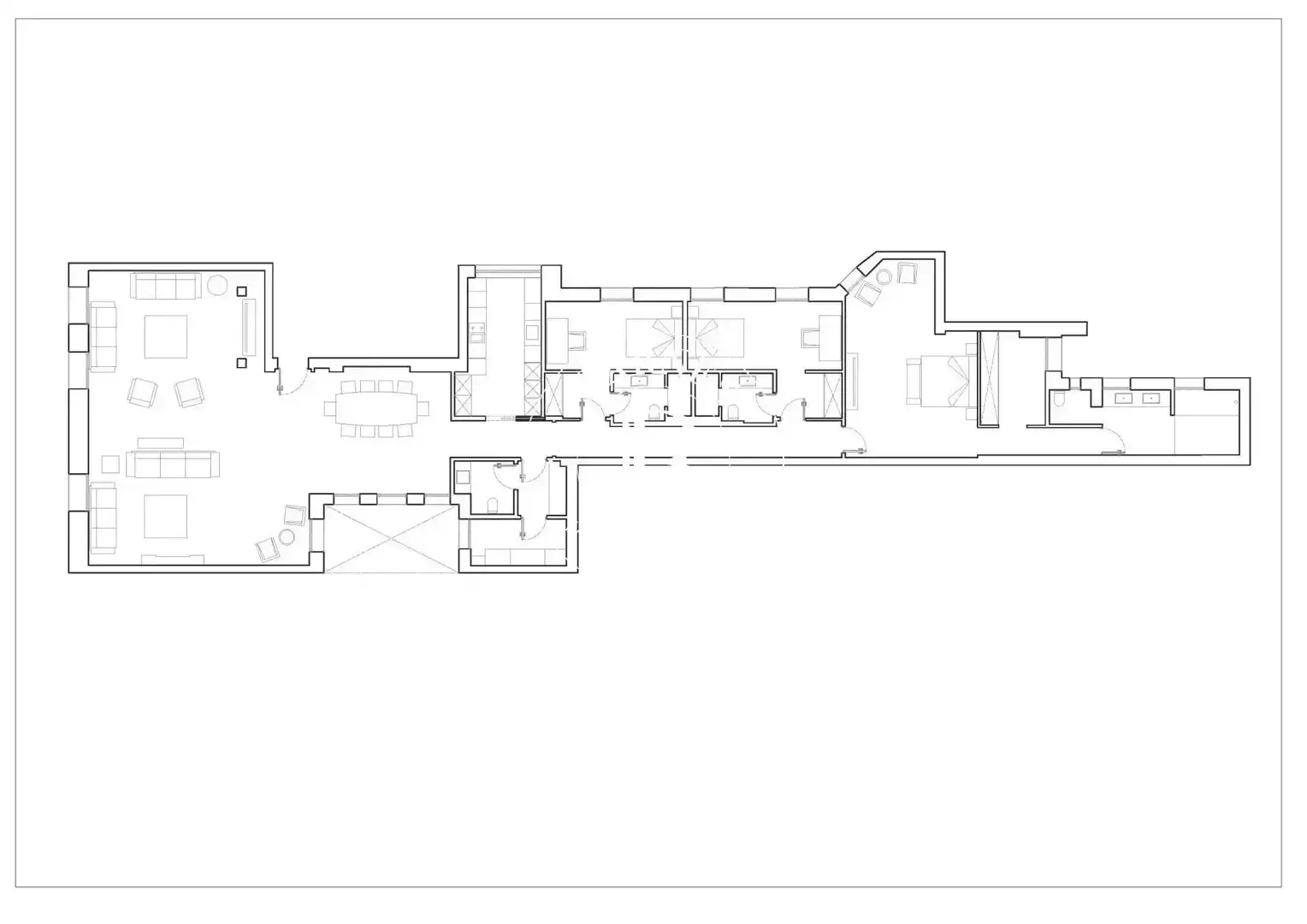 Flat with pool to rent in Barrio de Salamanca, imagen 71