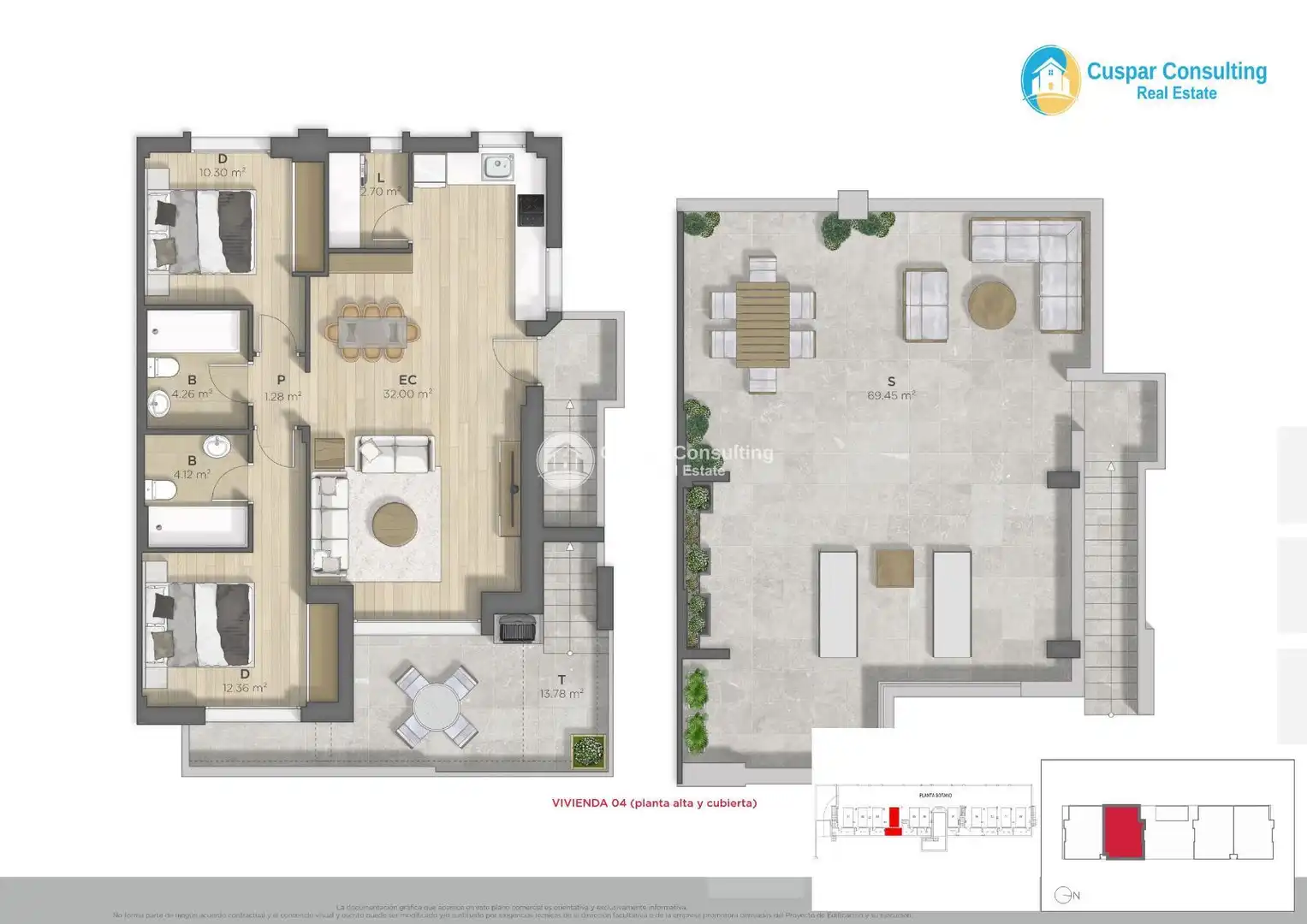 Apartamento en venta en Cartagena con Aire acondicionado, Calefacción y Jardín privado