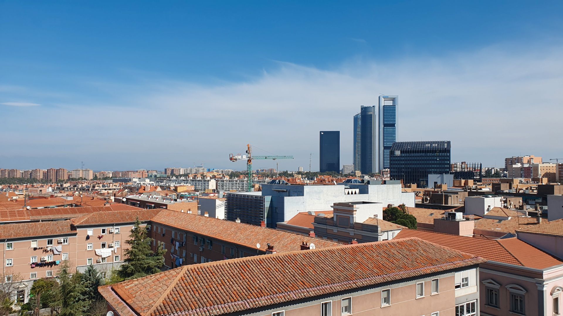 Exterior view of Flat for sale in  Madrid Capital  with Air Conditioner, Heating and Terrace