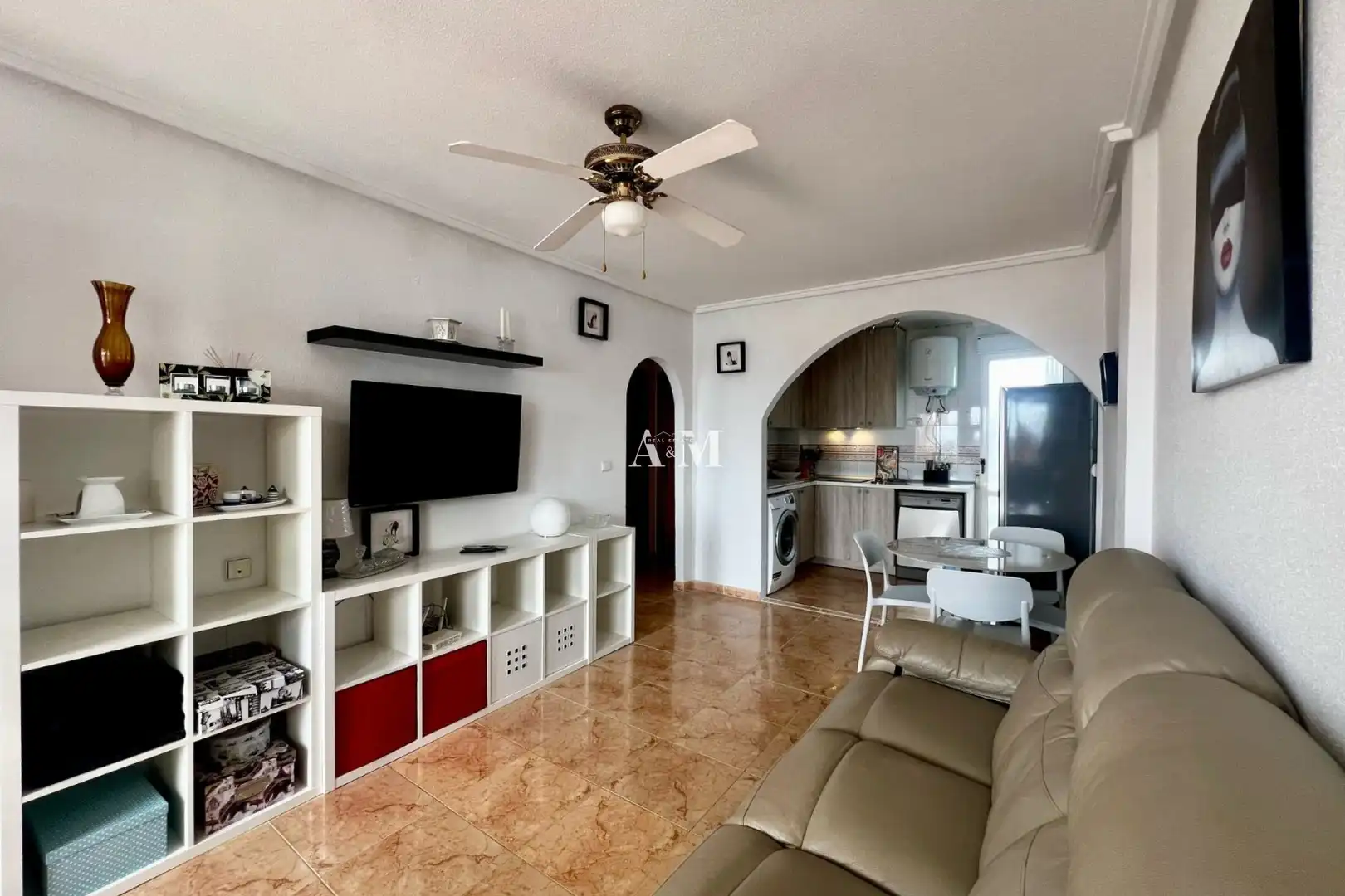 Living room of Apartments for rent in Torrevieja  with Heating, Furnished and Oven