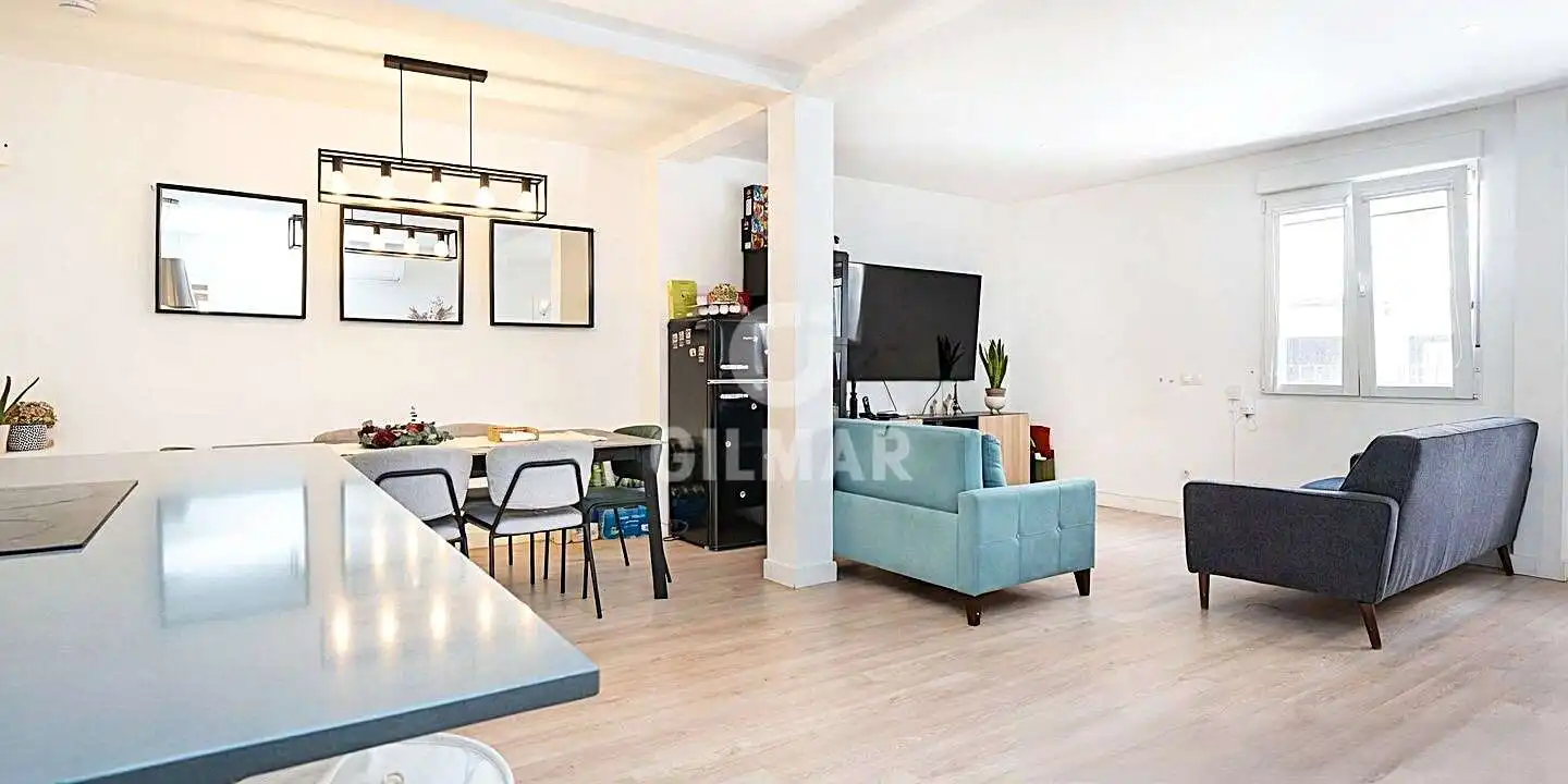 Living room of Flat for sale in Madrid  with Heating
