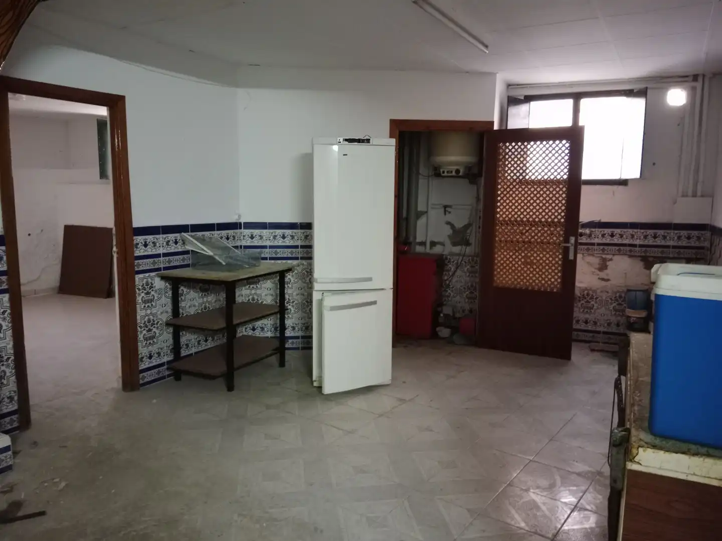 Küche von Einfamilien-Reihenhaus zum Verkauf in Lahiguera mit Klimaanlage, Terrasse und Abstellraum