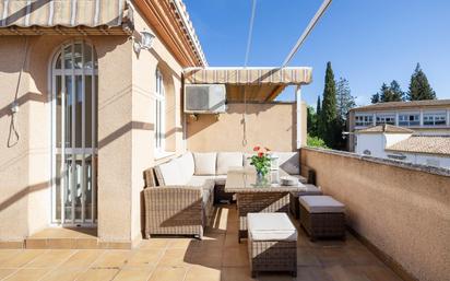 Terrace of Single-family semi-detached for sale in  Granada Capital  with Air Conditioner, Heating and Terrace