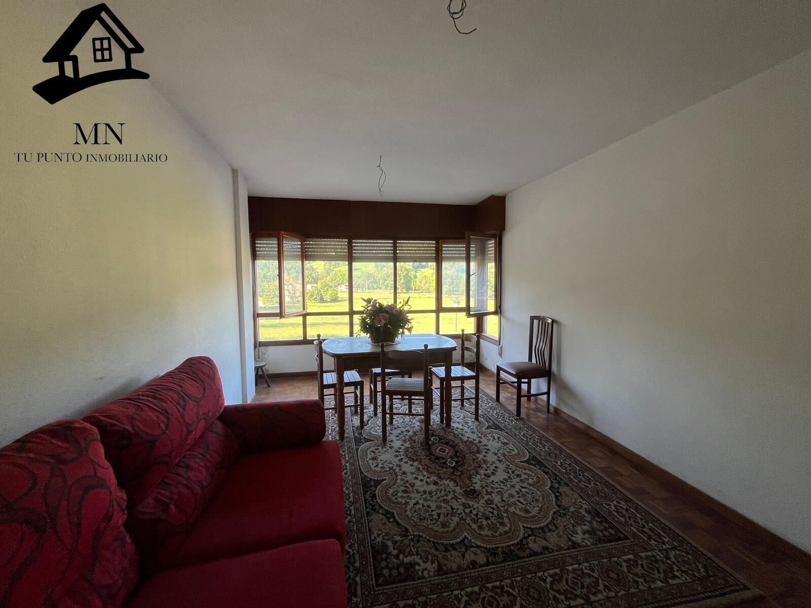 Sala de estar de Piso en venta en Selaya con Balcón