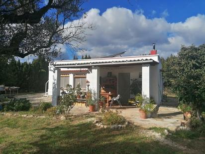 Vista exterior de Finca rústica en venda en Godall amb Jardí privat, Terrassa i Traster