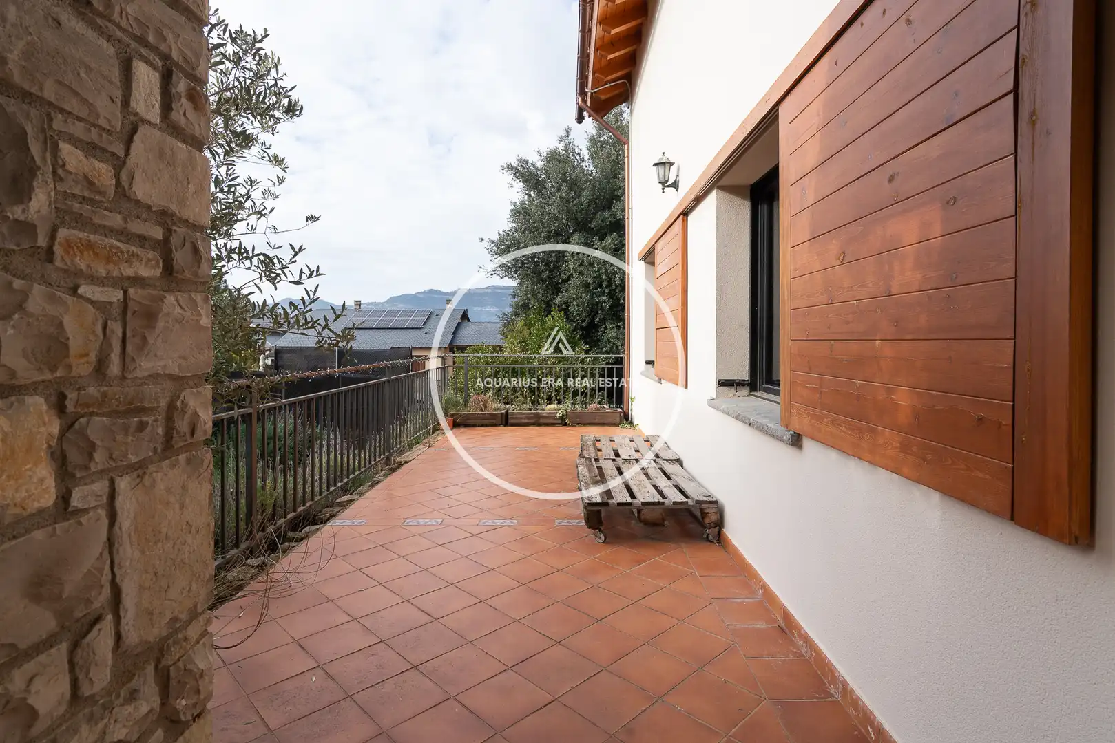 Terraza de Casa o chalet en venta en Seva con Aire acondicionado, Calefacción y Jardín privado