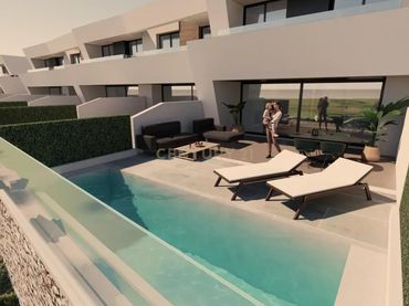 Casa a schiera con piscina in vendita a Cl. Pleamar, 49, 04711 El Ejido, Almería, Spain