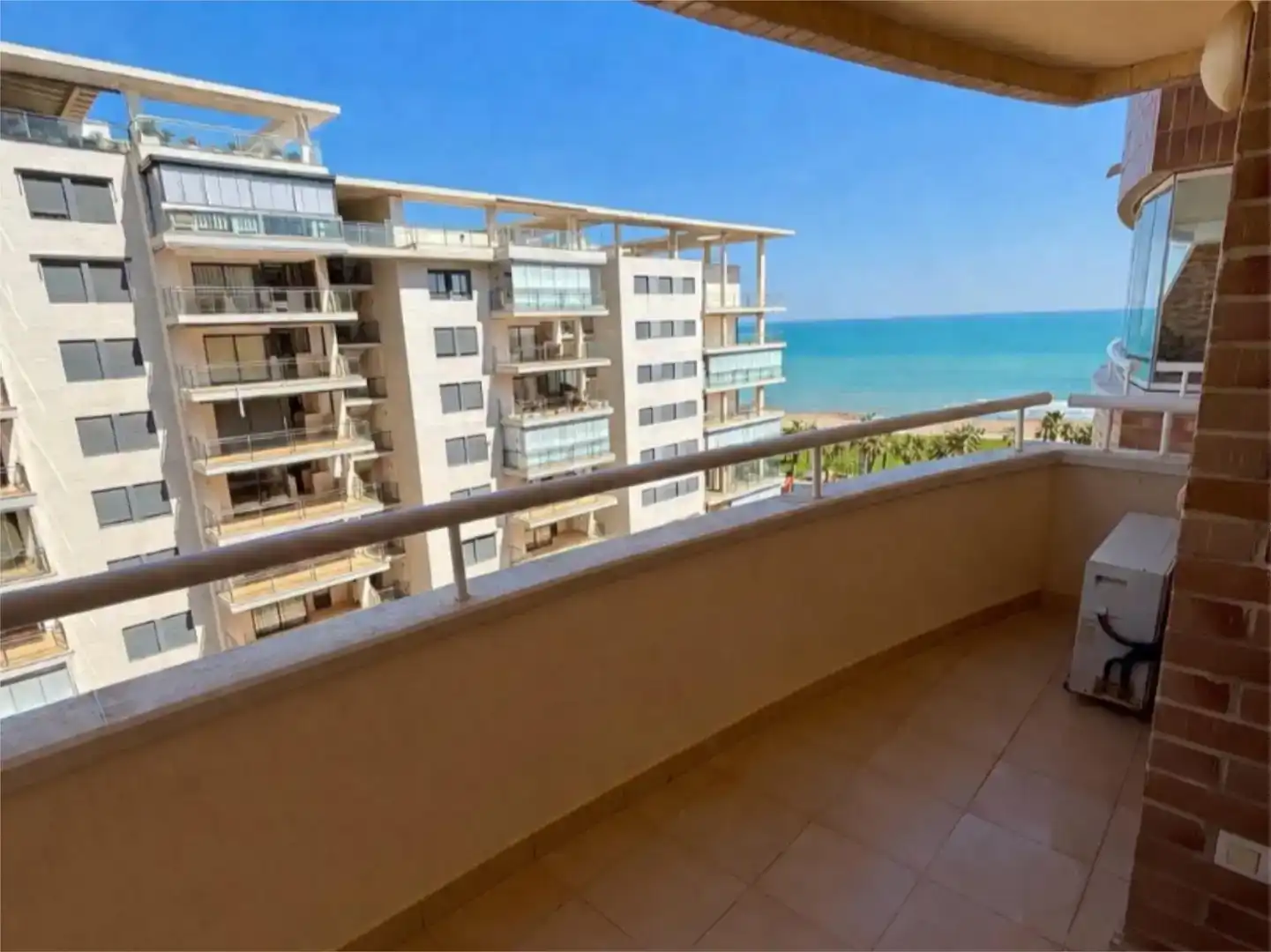 Terrassa de Pis en venda en Oropesa del Mar / Orpesa amb Aire condicionat, Jardí privat i Piscina