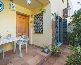 Terrassa de Casa adosada en venda en El Puerto de Santa María amb Aire condicionat, Jardí privat i Parquet