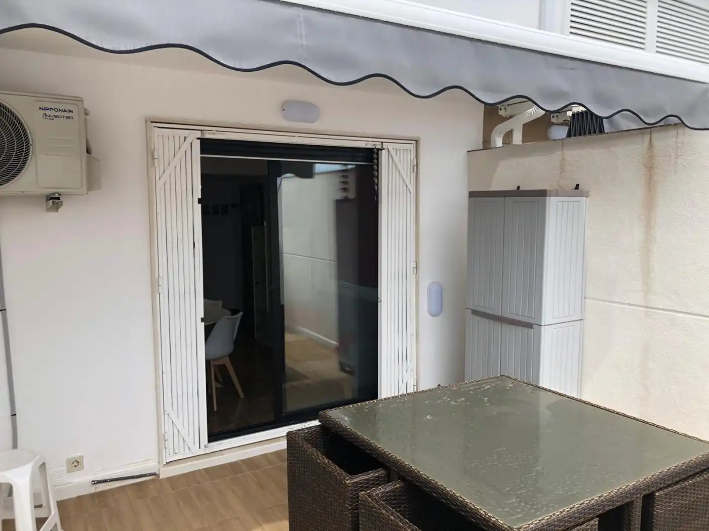Terraza de Ático de alquiler en Valencia con Aire acondicionado, Calefacción y Terraza