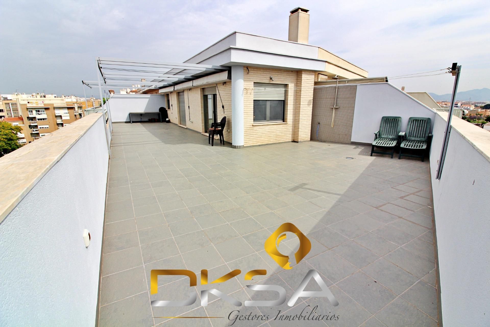Terraza de Ático en venta en Almazora / Almassora con Aire acondicionado y Terraza